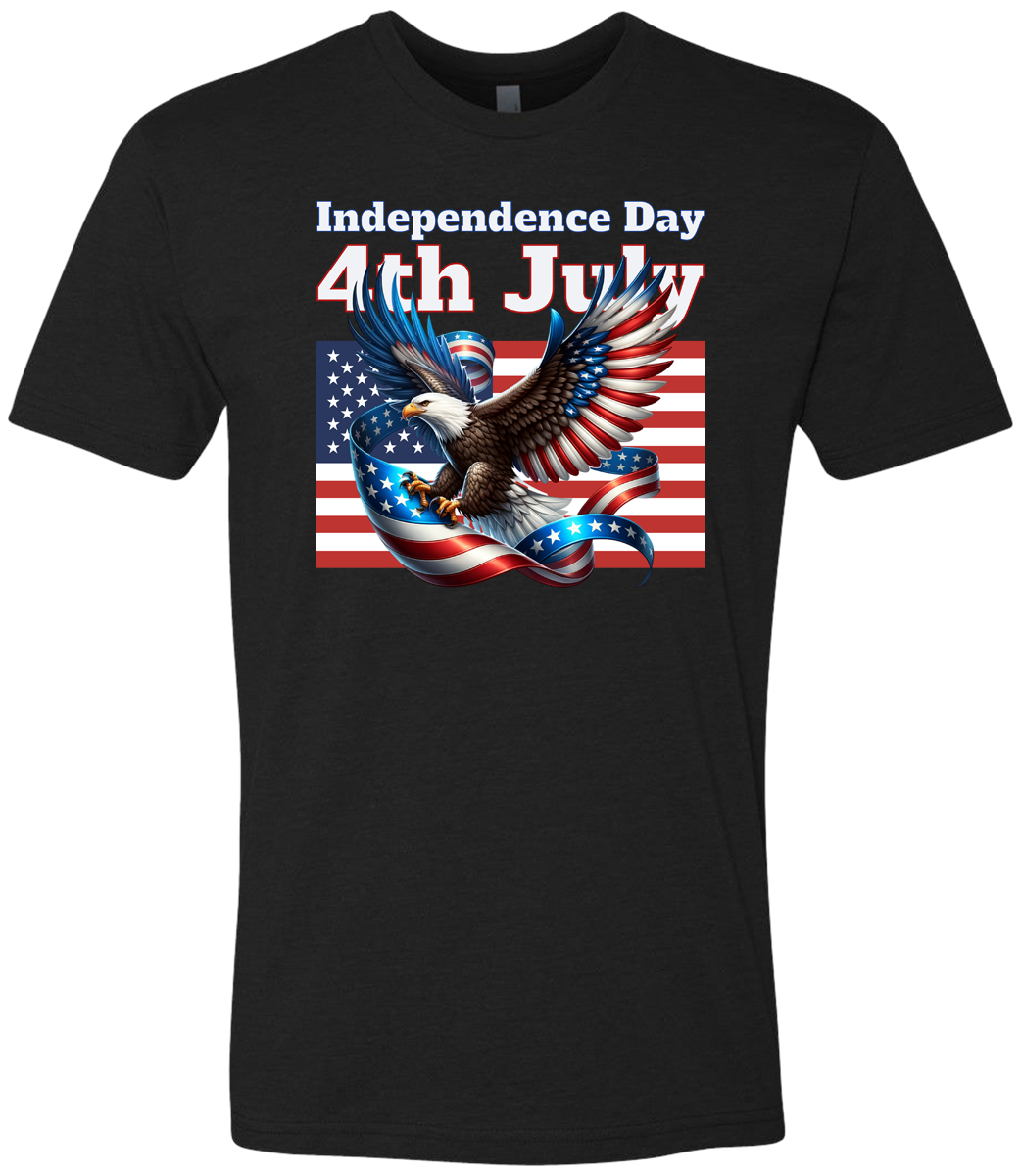 4th July Flag & Eagle