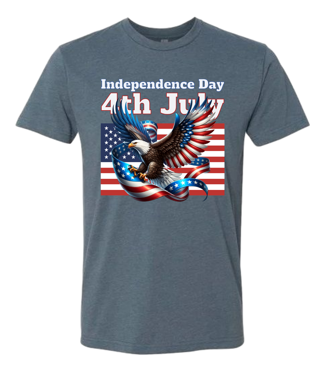 4th July Flag & Eagle