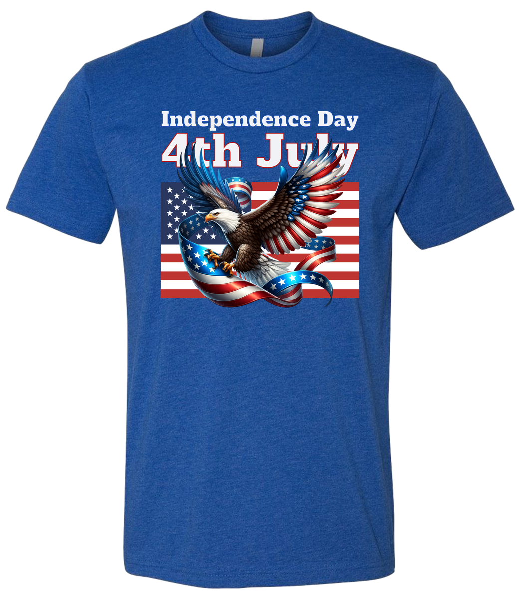 4th July Flag & Eagle