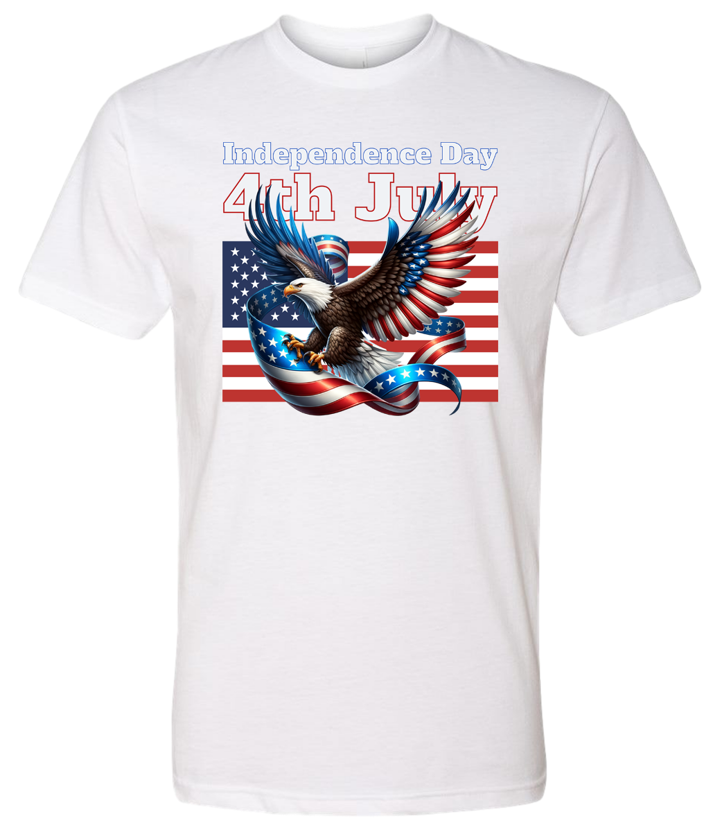 4th July Flag & Eagle