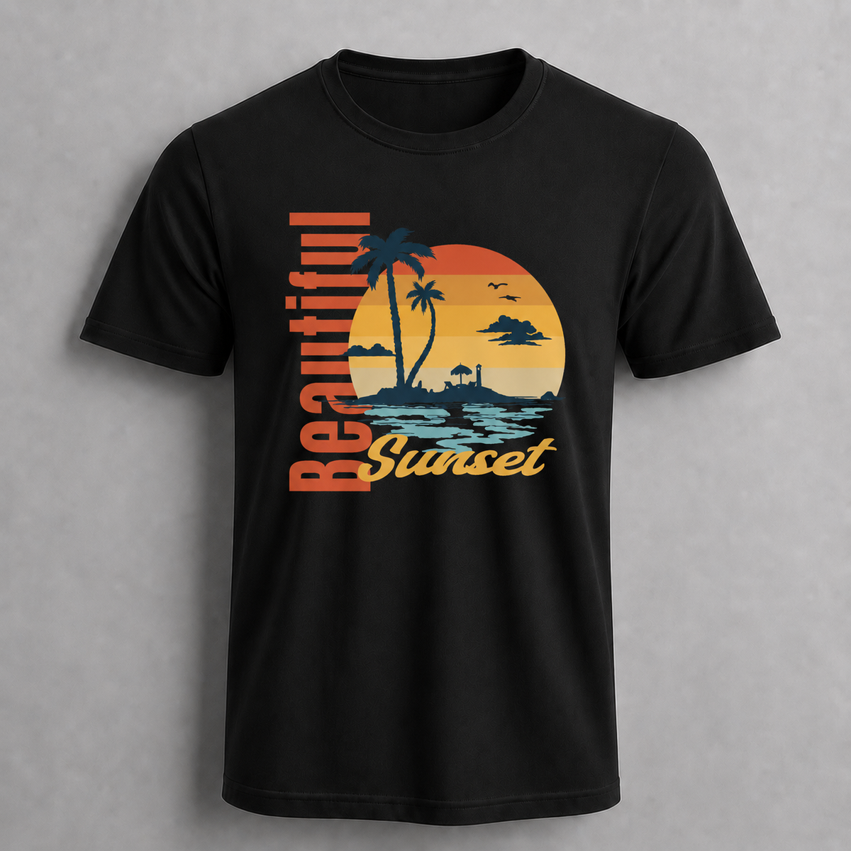 Beautiful Sunset Graphic T-Shirt