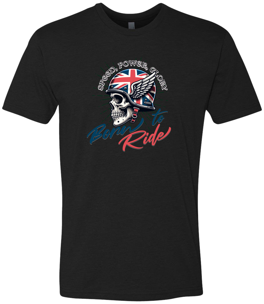 Born To Ride - British Helmet