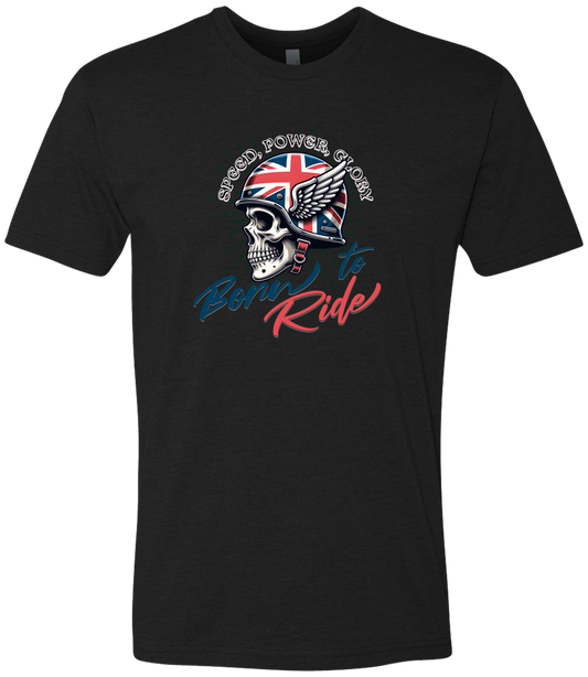 Born To Ride - British Helmet