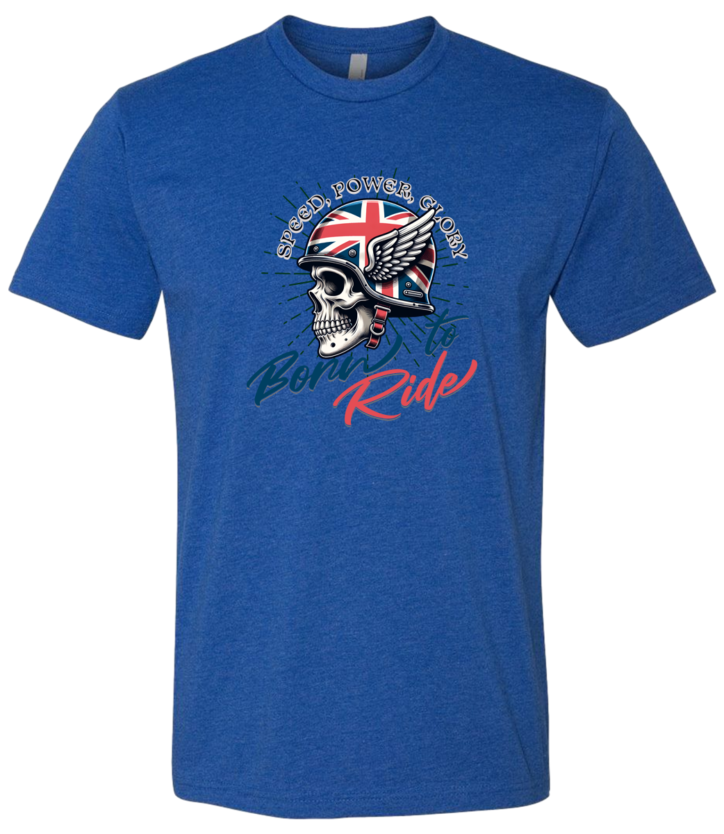 Born To Ride - British Helmet