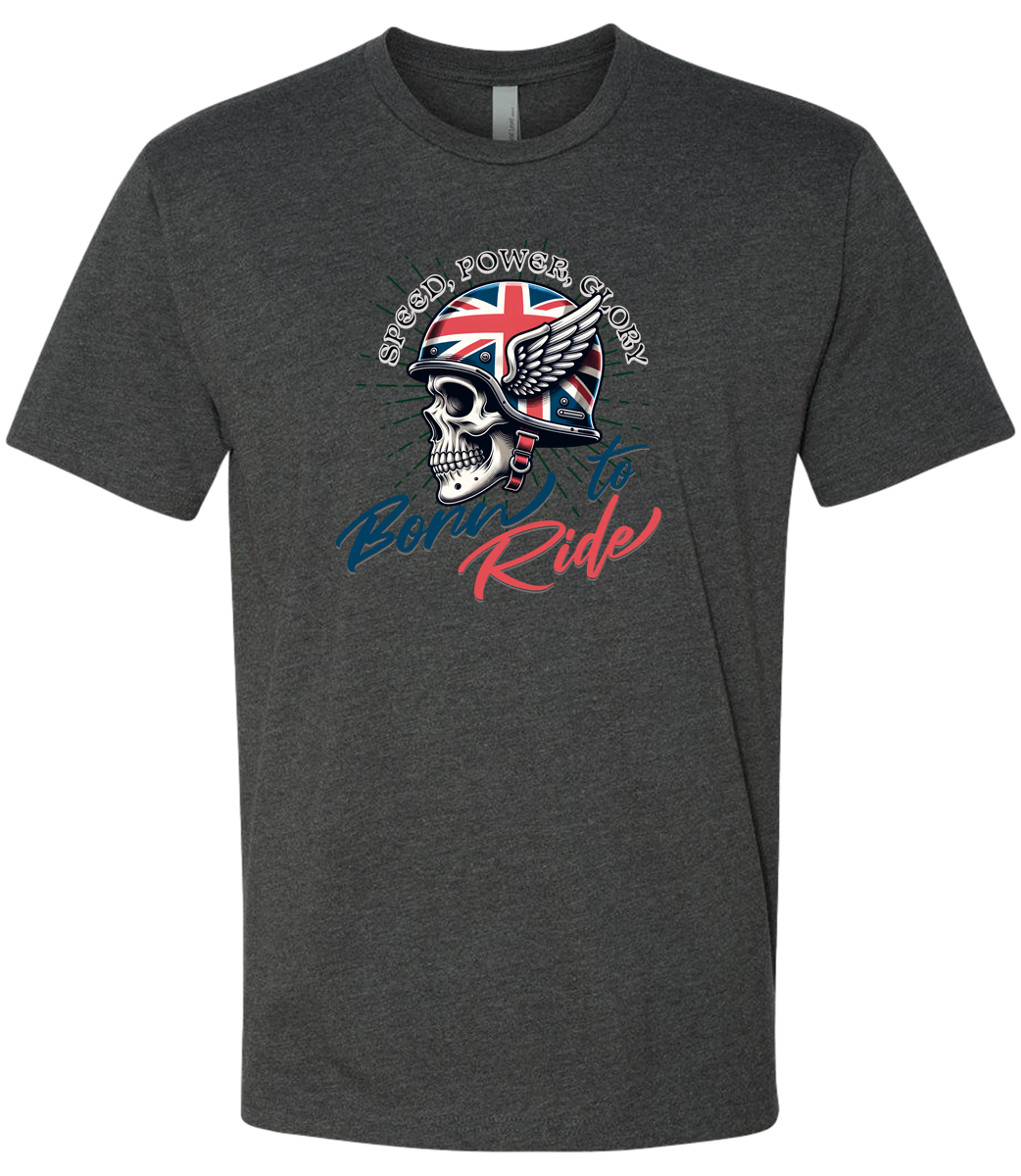Born To Ride - British Helmet