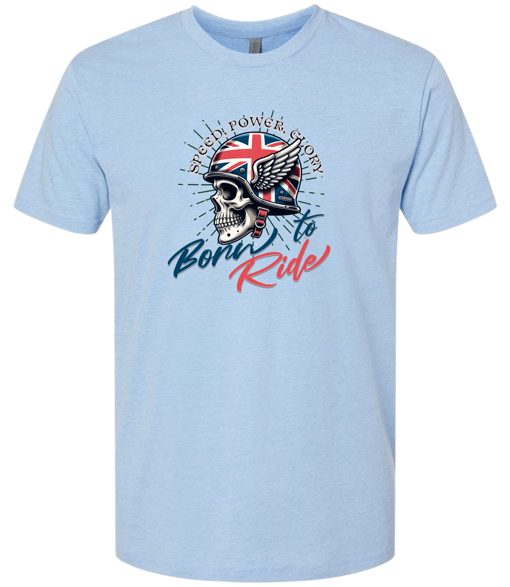 Born To Ride - British Helmet