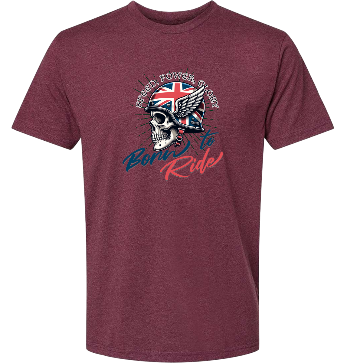 Born To Ride - British Helmet
