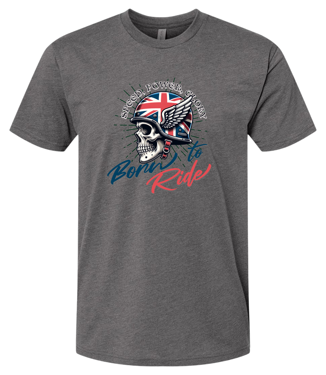 Born To Ride - British Helmet