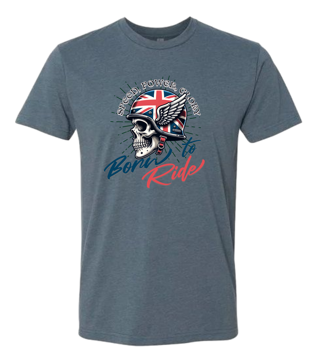 Born To Ride - British Helmet