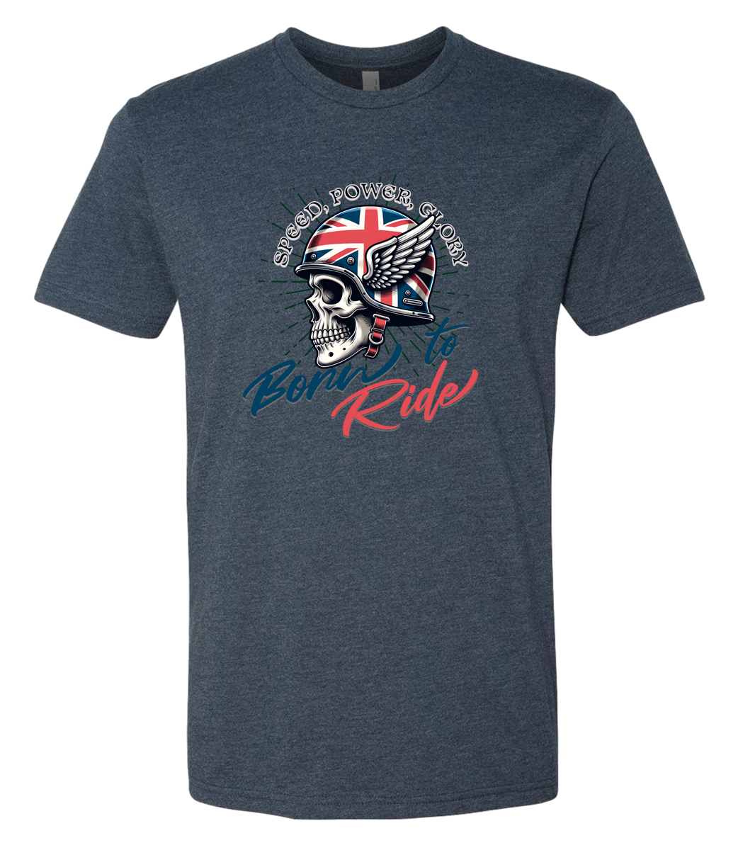 Born To Ride - British Helmet