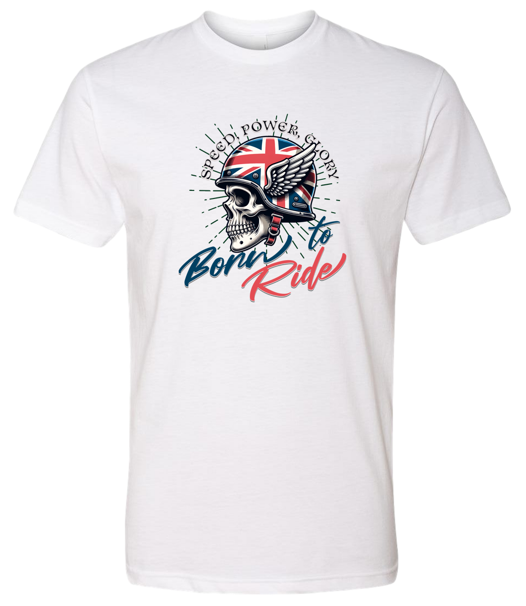 Born To Ride - British Helmet