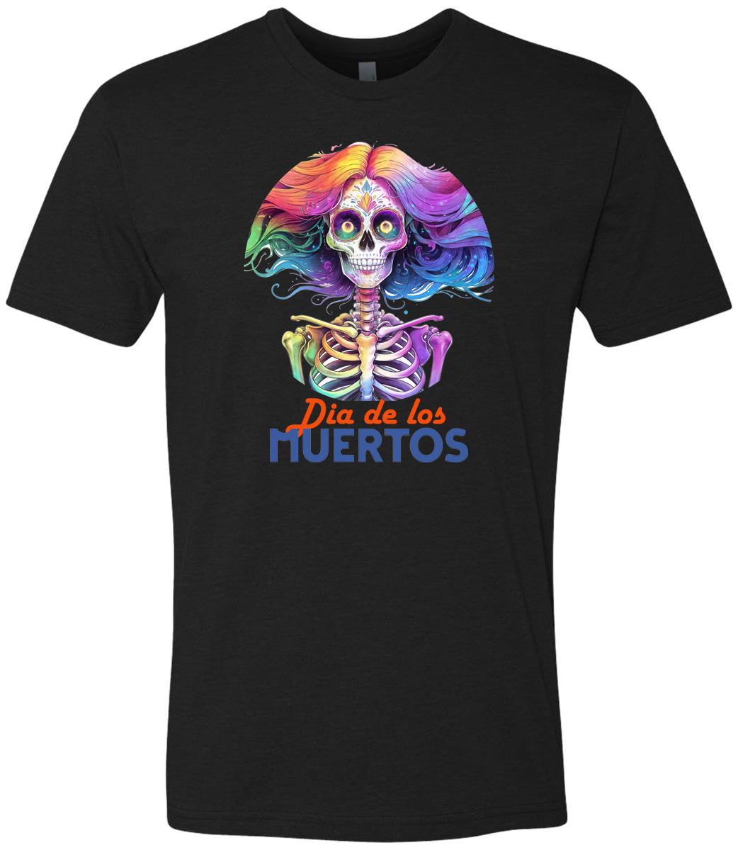 Dia de los Muertos - Catrina Round