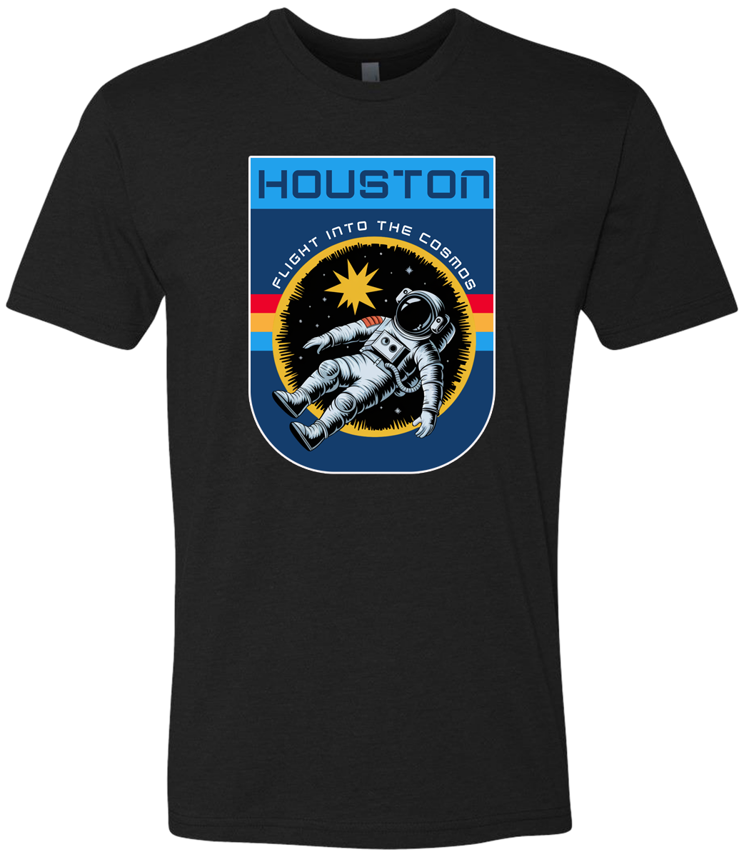 Houston Flying Astronaut