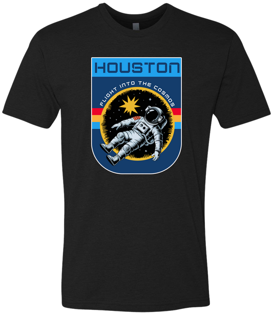 Houston Flying Astronaut