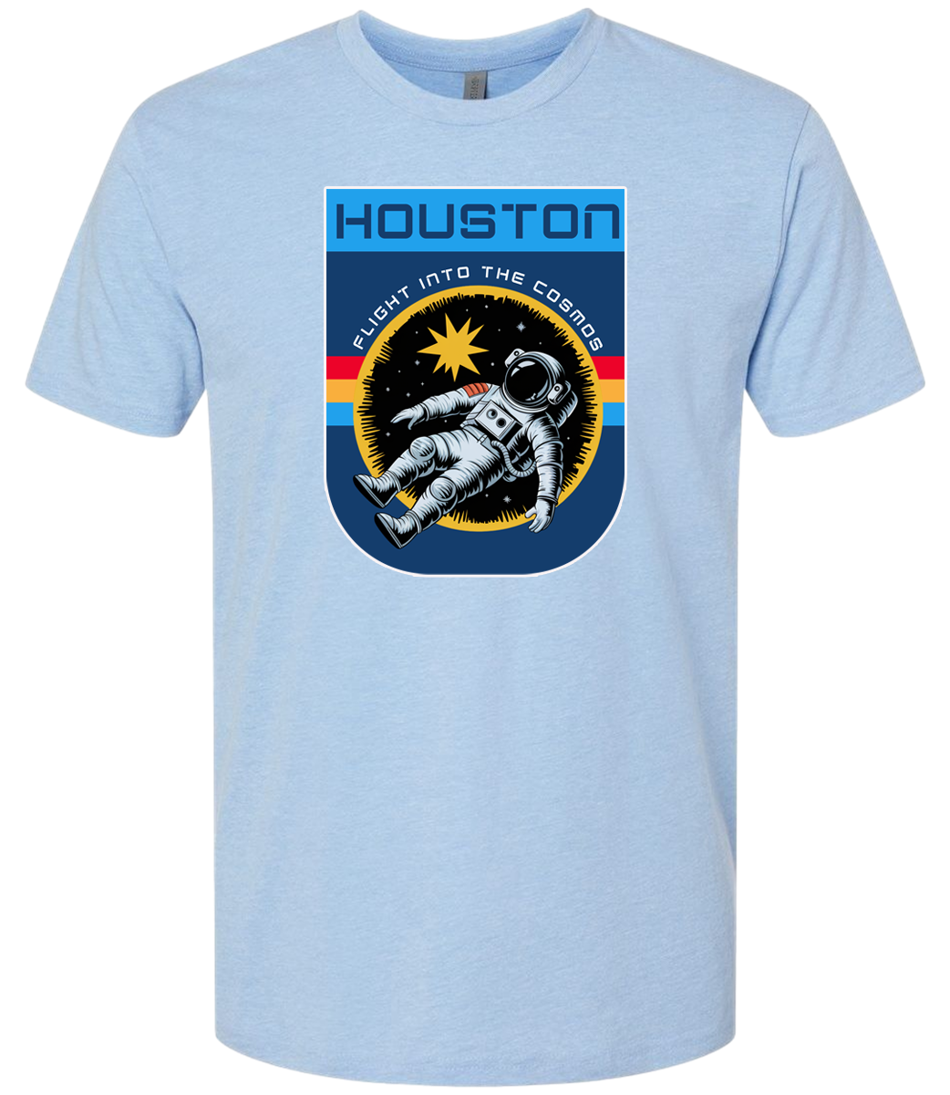 Houston Flying Astronaut