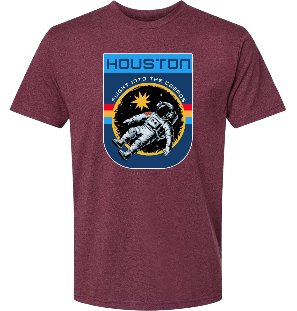 Houston Flying Astronaut