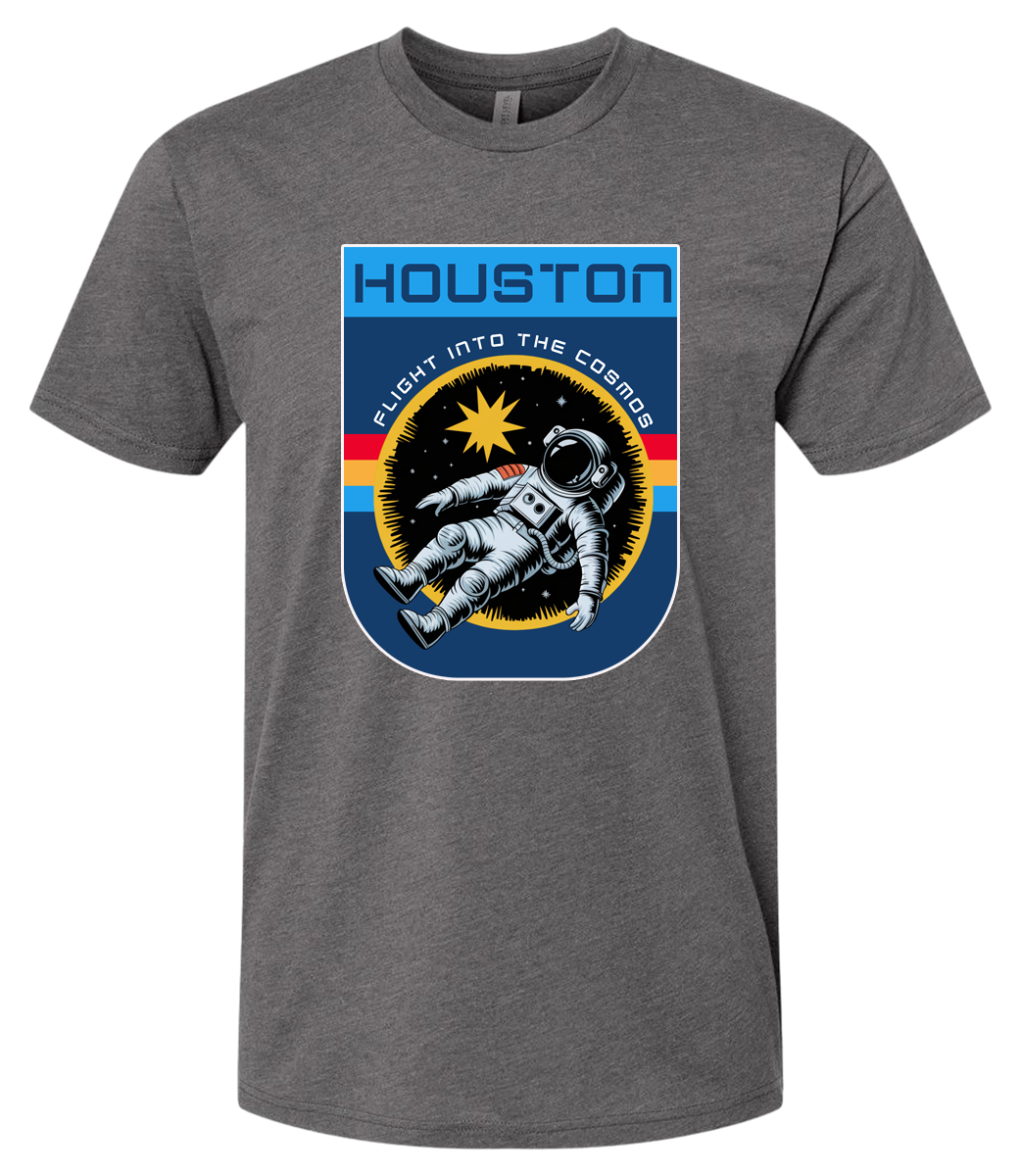 Houston Flying Astronaut