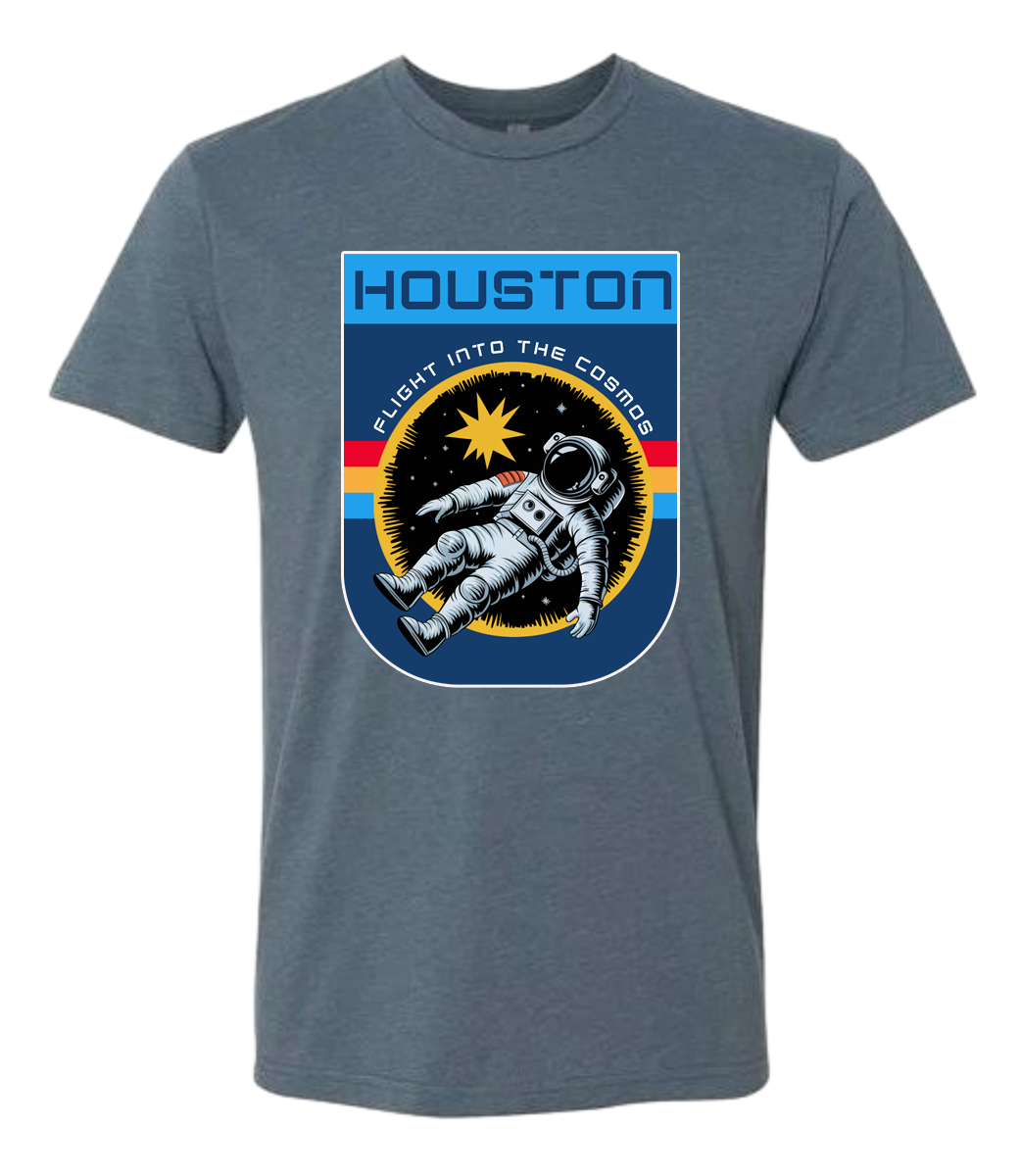 Houston Flying Astronaut