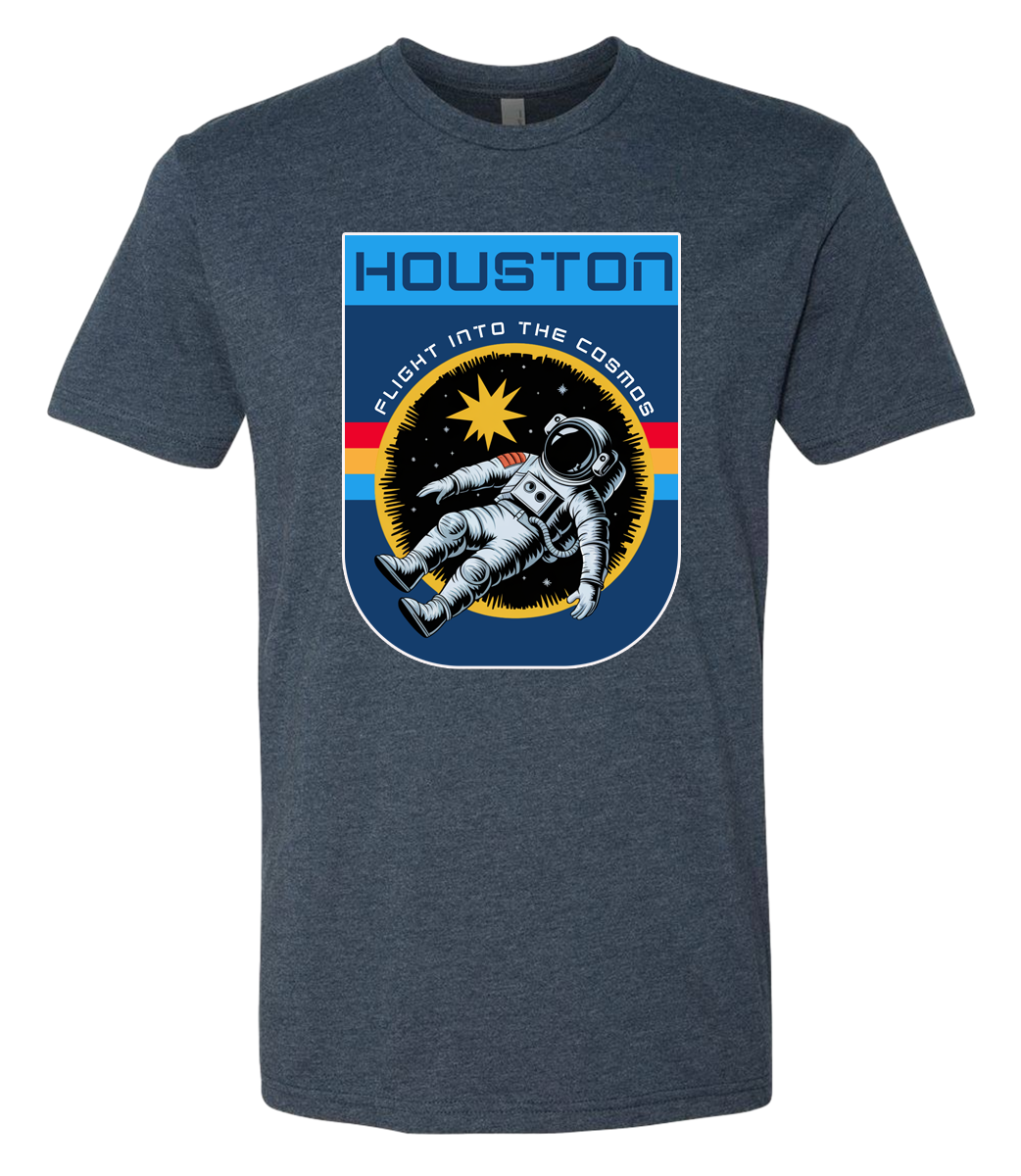Houston Flying Astronaut