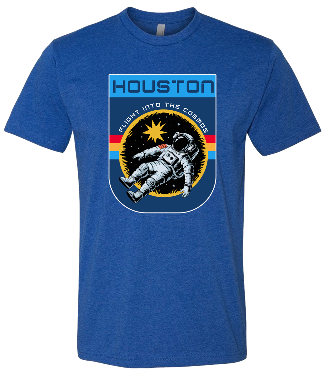 Houston Flying Astronaut