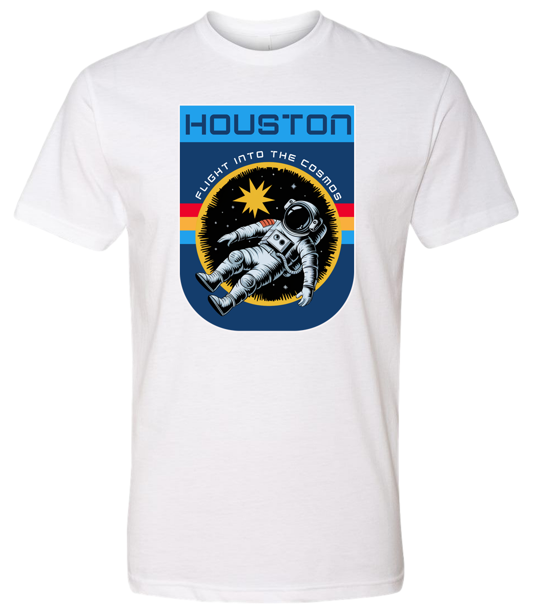 Houston Flying Astronaut