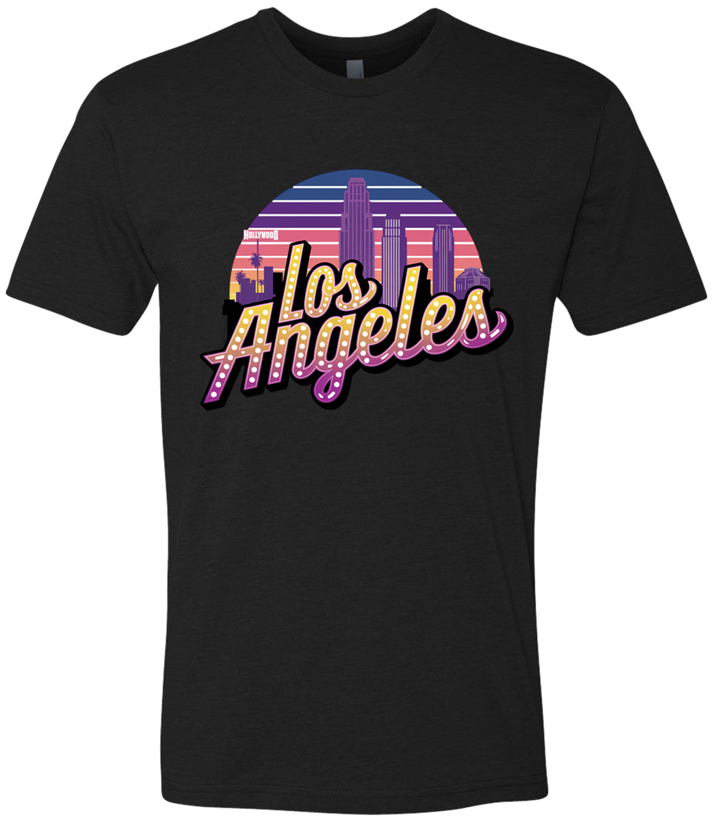 Los Angeles Retro-Shirt