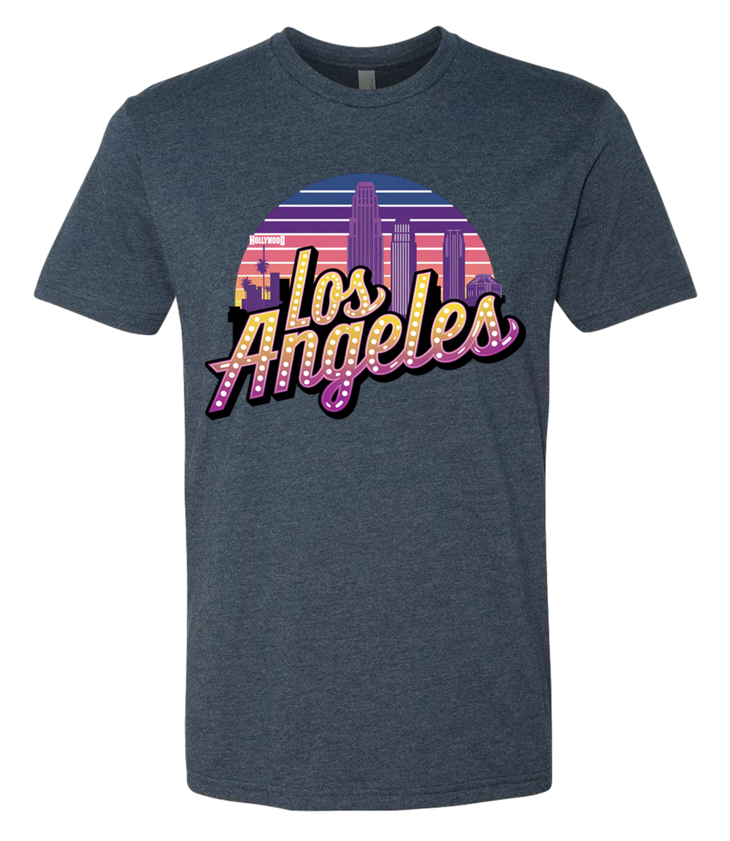 Los Angeles Retro-Shirt