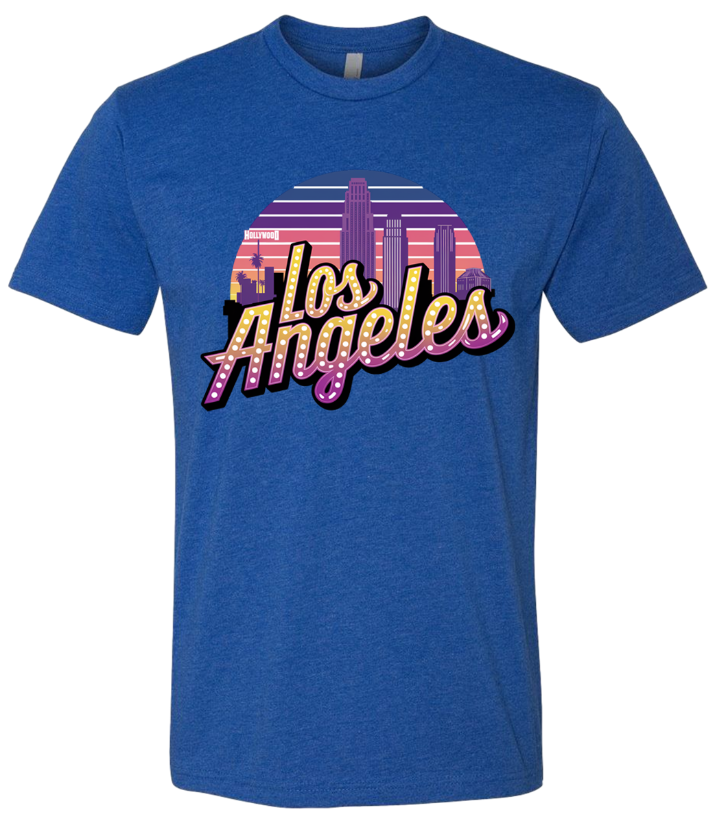 Los Angeles Retro-Shirt