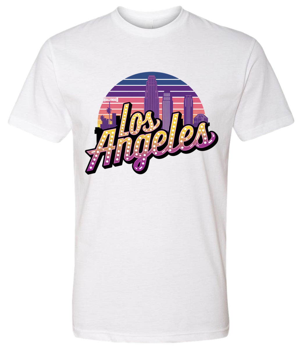 Los Angeles Retro-Shirt