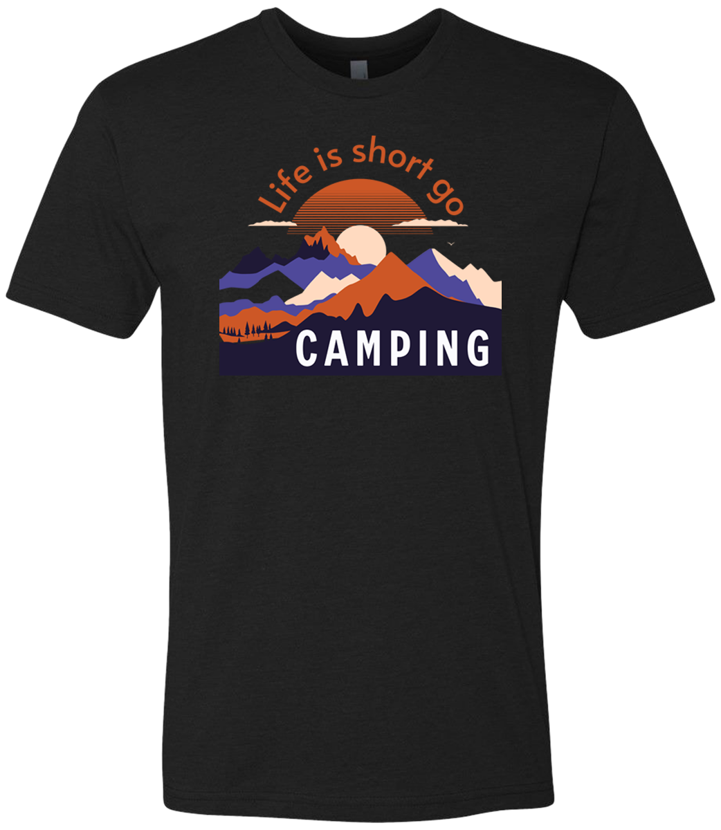 Life Is Short Go CAMPING