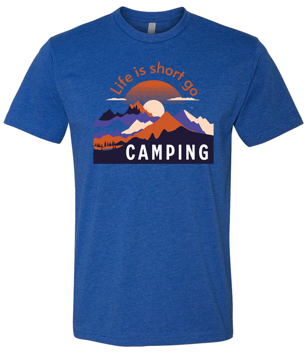 Life Is Short Go CAMPING