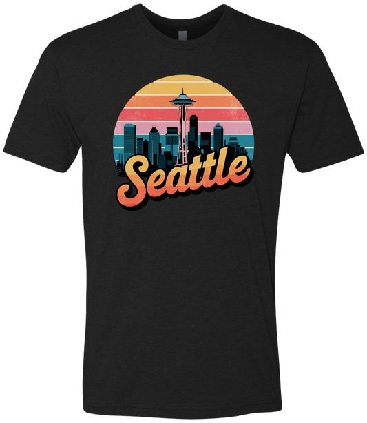 Seattle1 Retro-Shirt