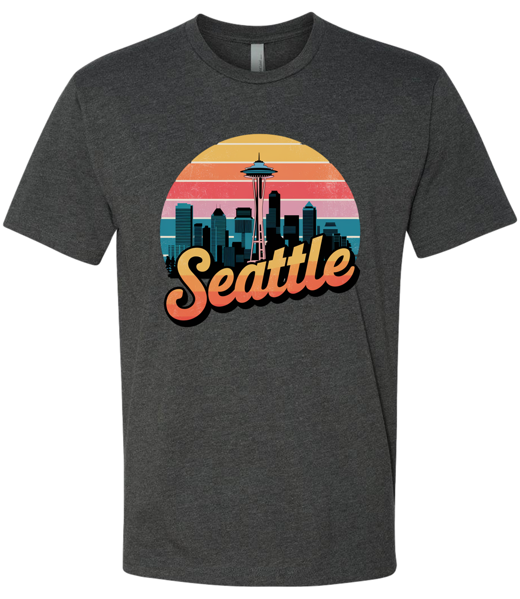 Seattle1 Retro-Shirt