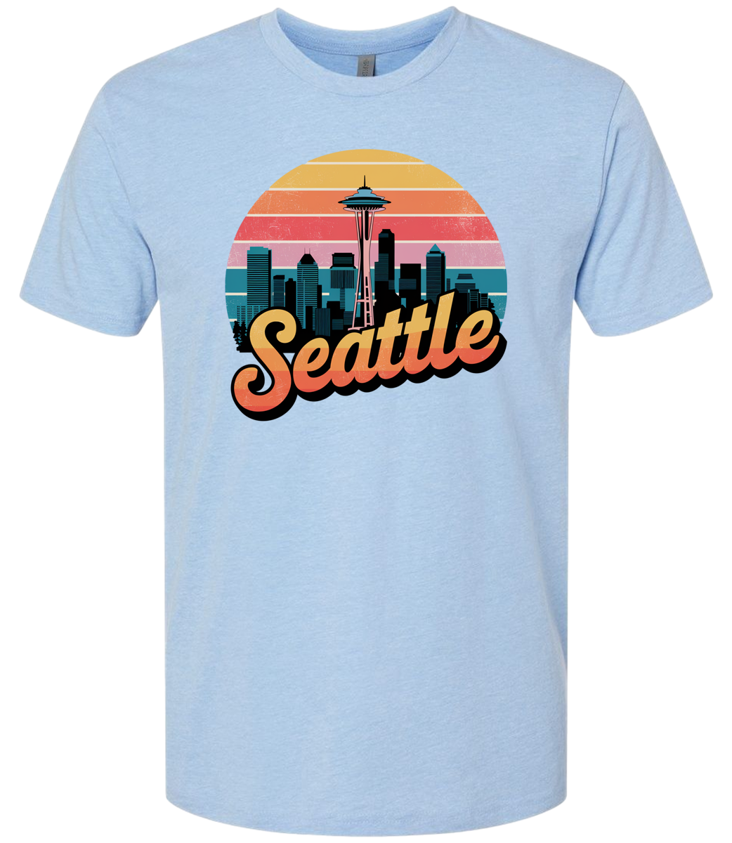 Seattle1 Retro-Shirt