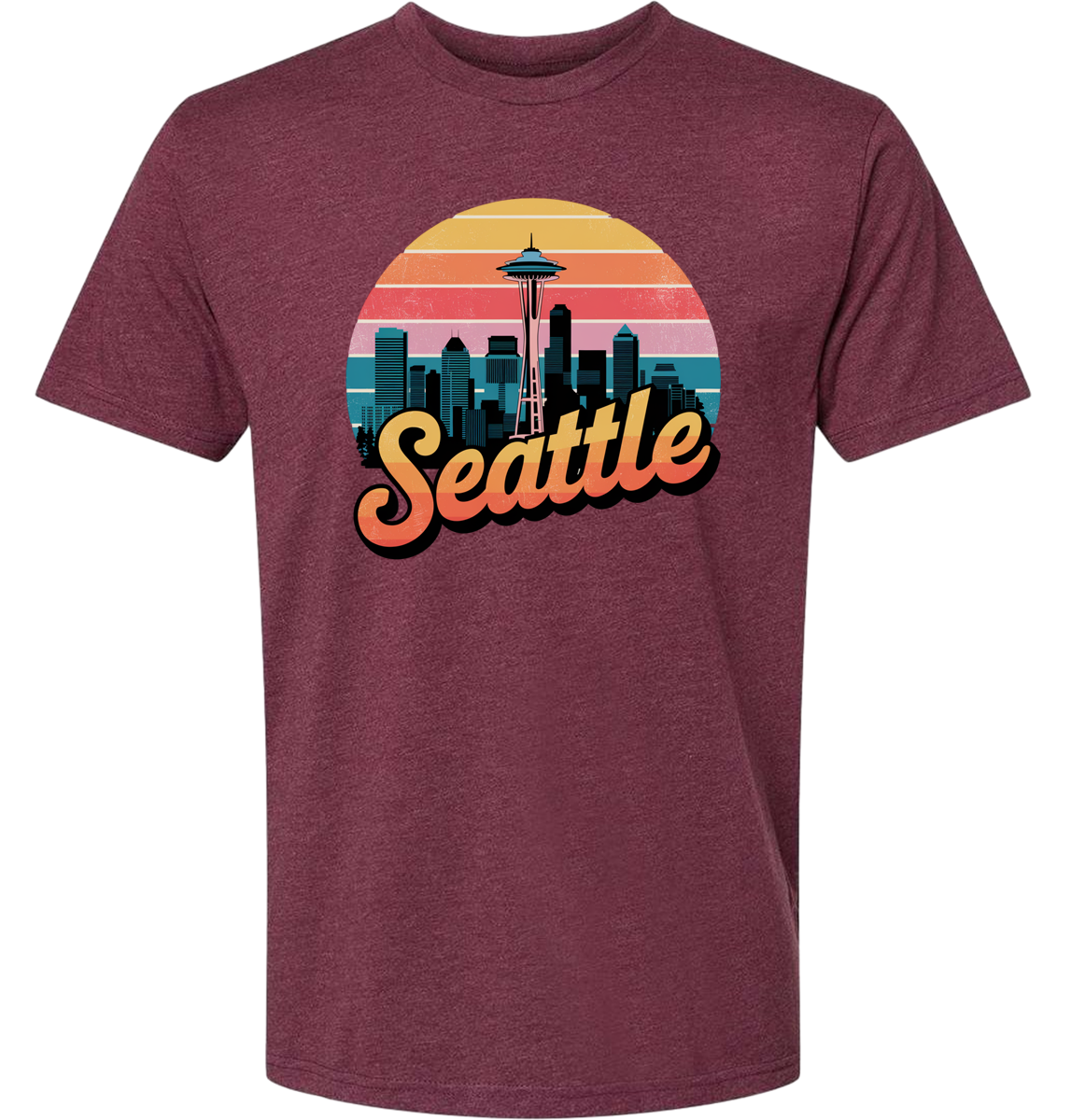 Seattle1 Retro-Shirt