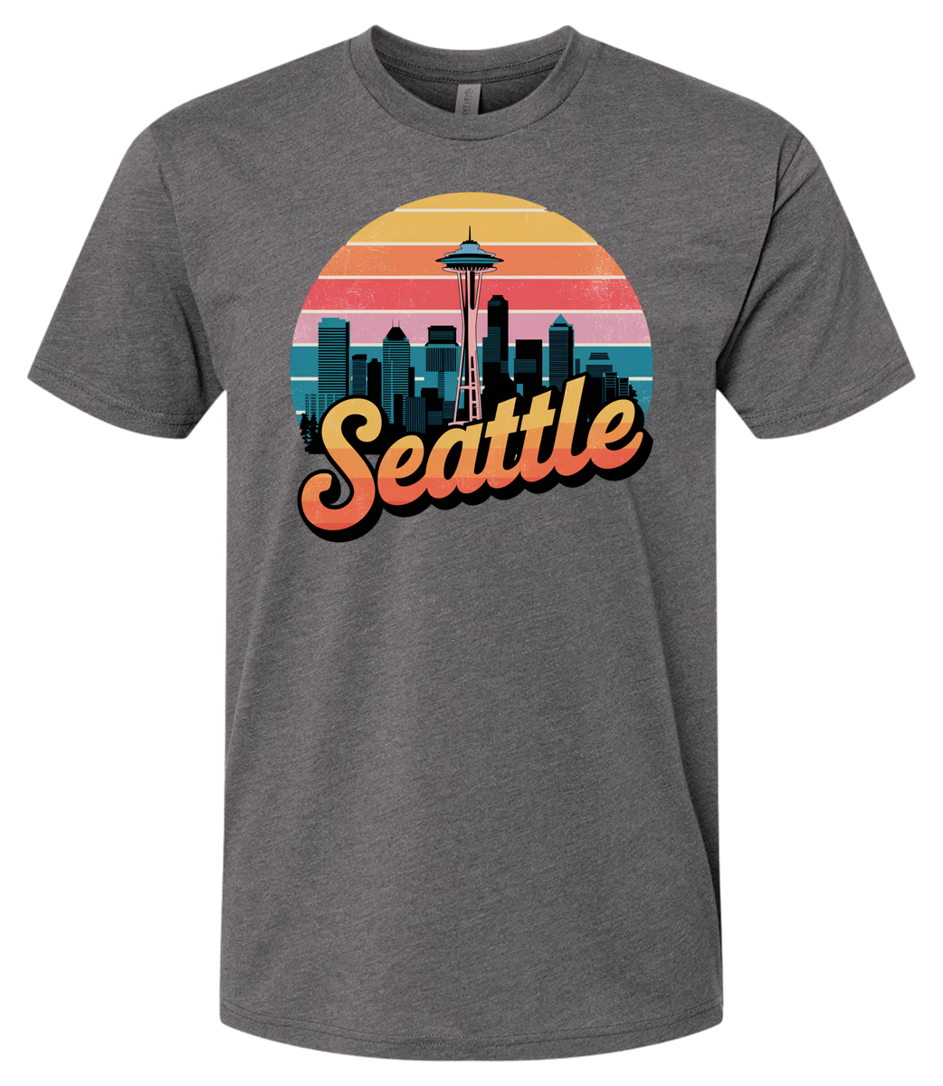 Seattle1 Retro-Shirt