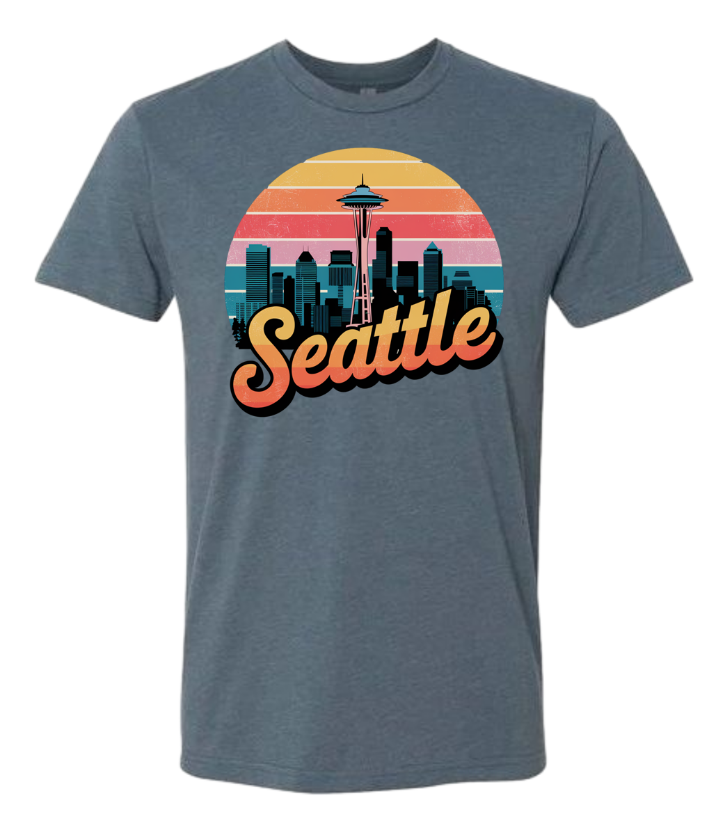 Seattle1 Retro-Shirt