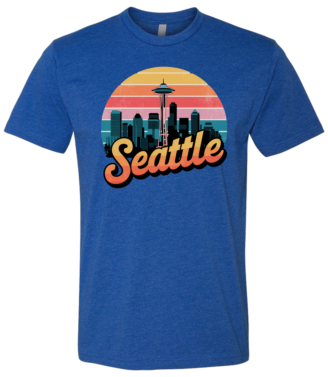 Seattle1 Retro-Shirt