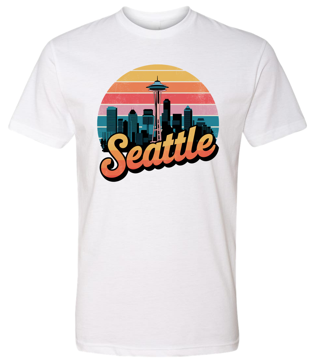 Seattle1 Retro-Shirt