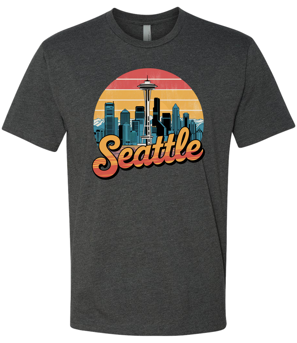 Seattle2 Retro-Shirt