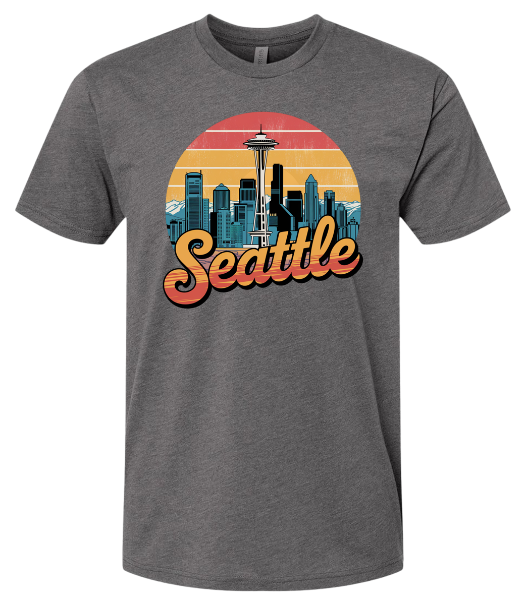 Seattle2 Retro-Shirt