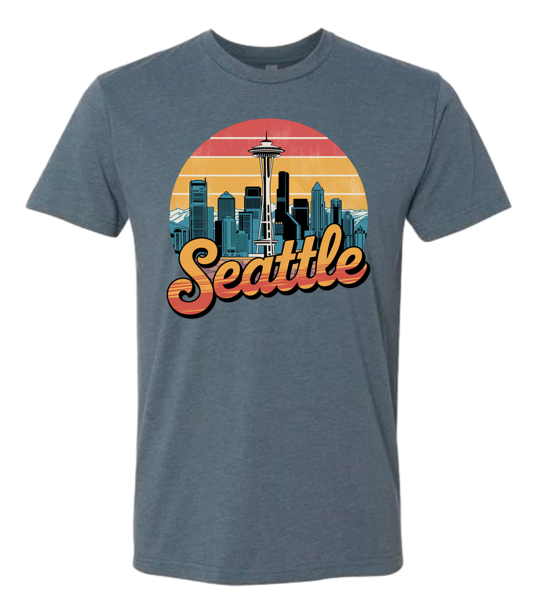 Seattle2 Retro-Shirt