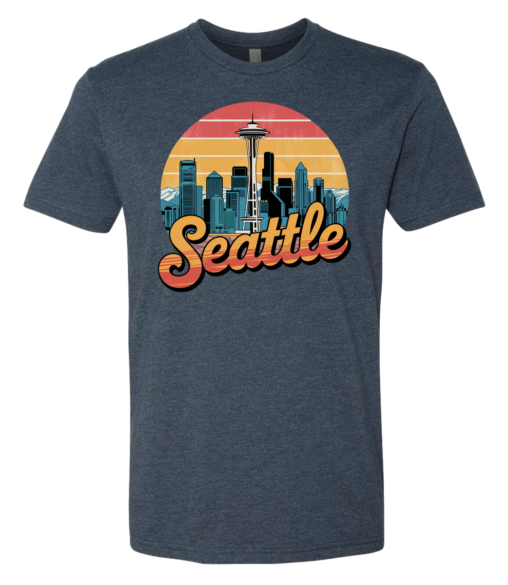Seattle2 Retro-Shirt