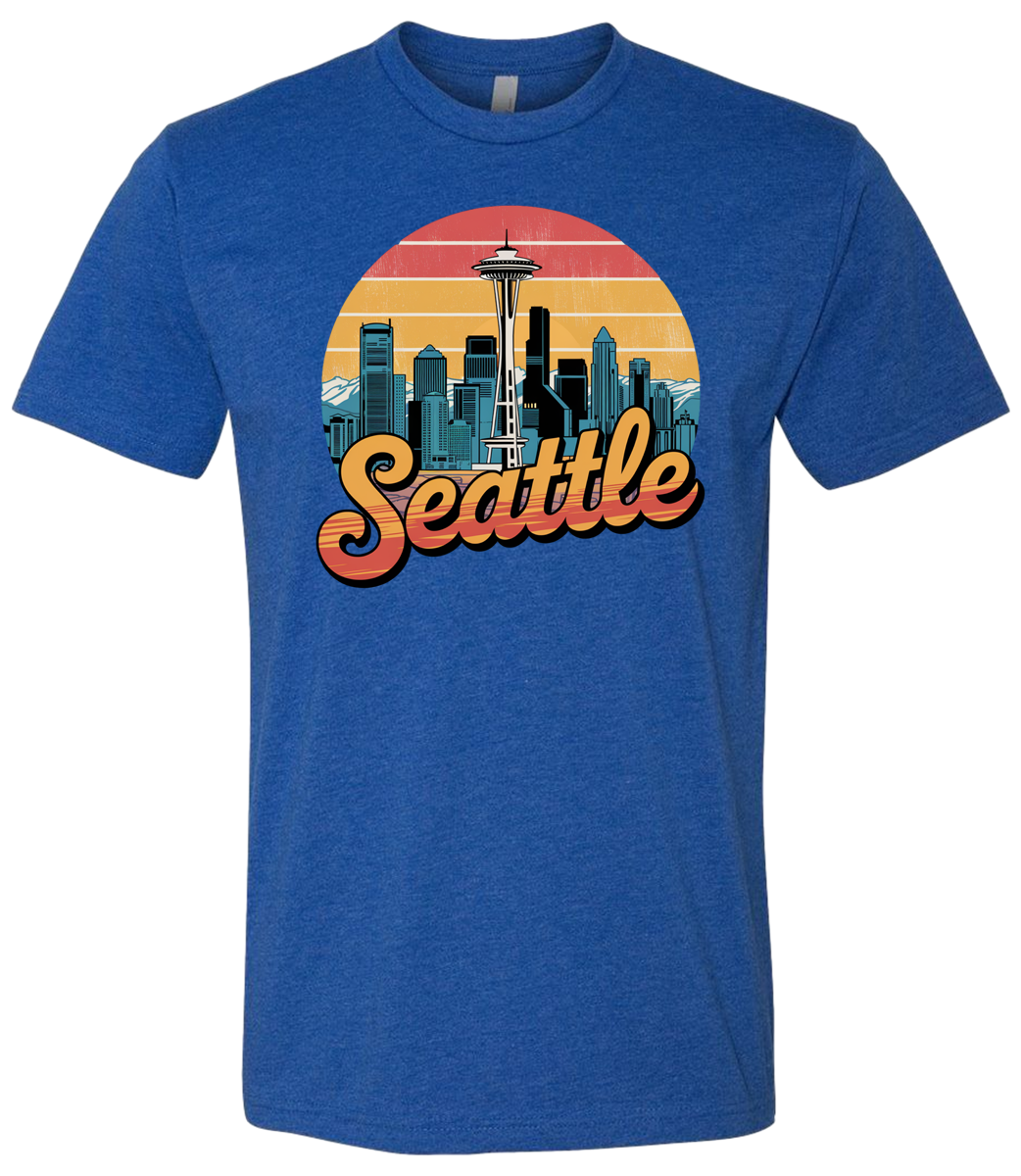 Seattle2 Retro-Shirt