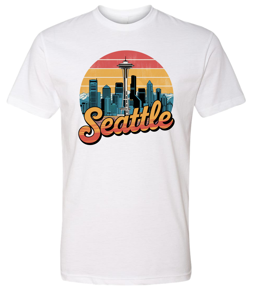 Seattle2 Retro-Shirt