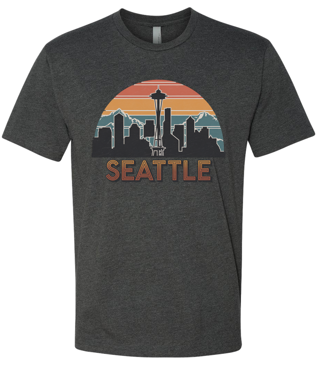 Seattle3 Retro-Shirt