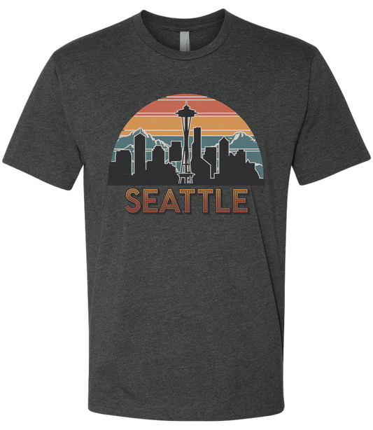 Seattle3 Retro-Shirt