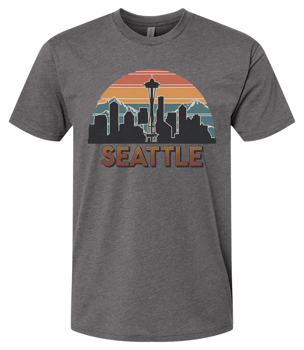 Seattle3 Retro-Shirt