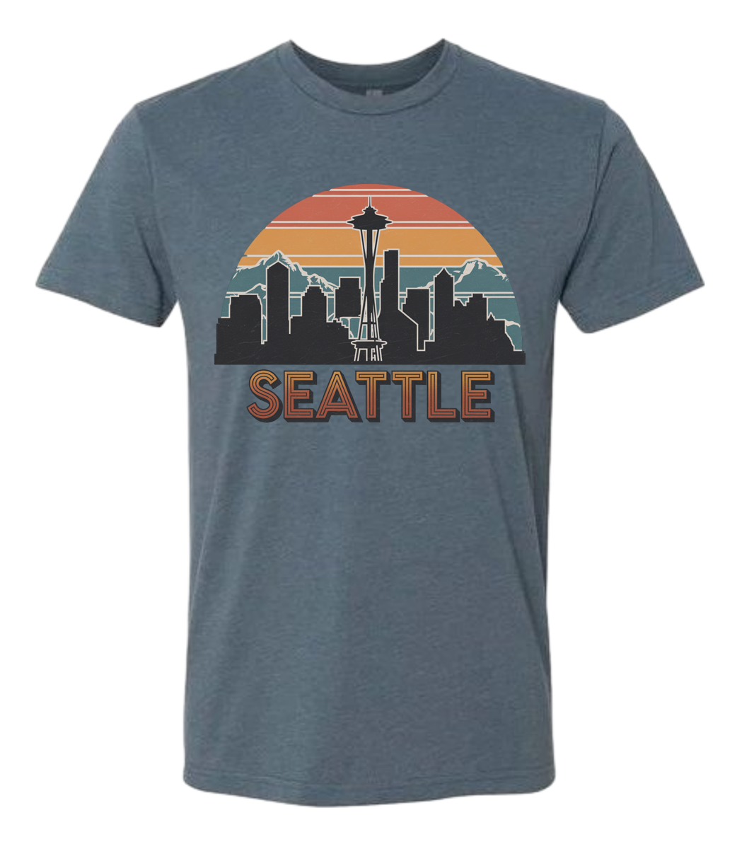 Seattle3 Retro-Shirt