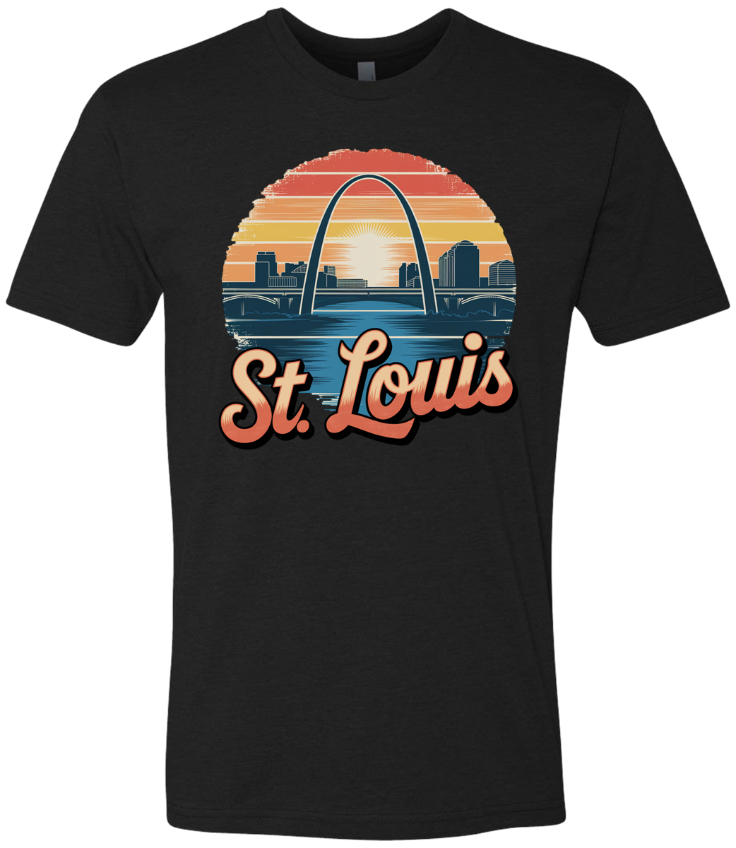 St Louis1 Retro-Shirt